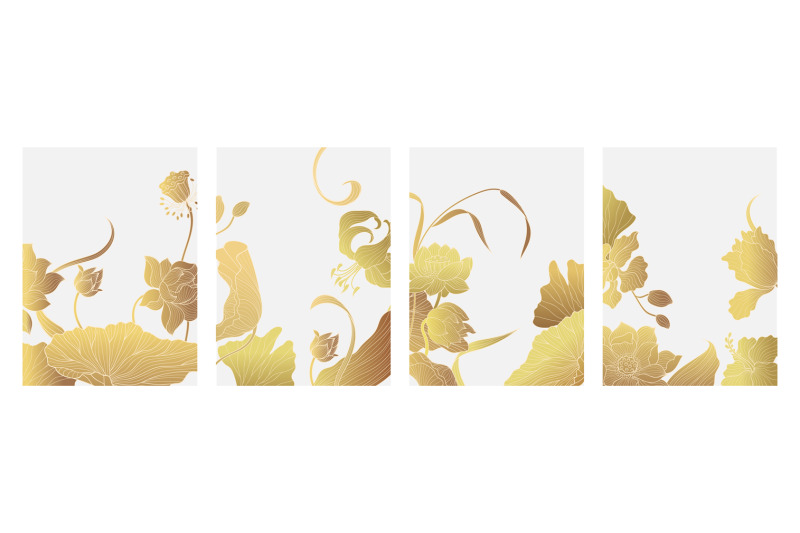 golden-line-plants-cards-luxury-abstract-gold-leaf-and-flower-posters