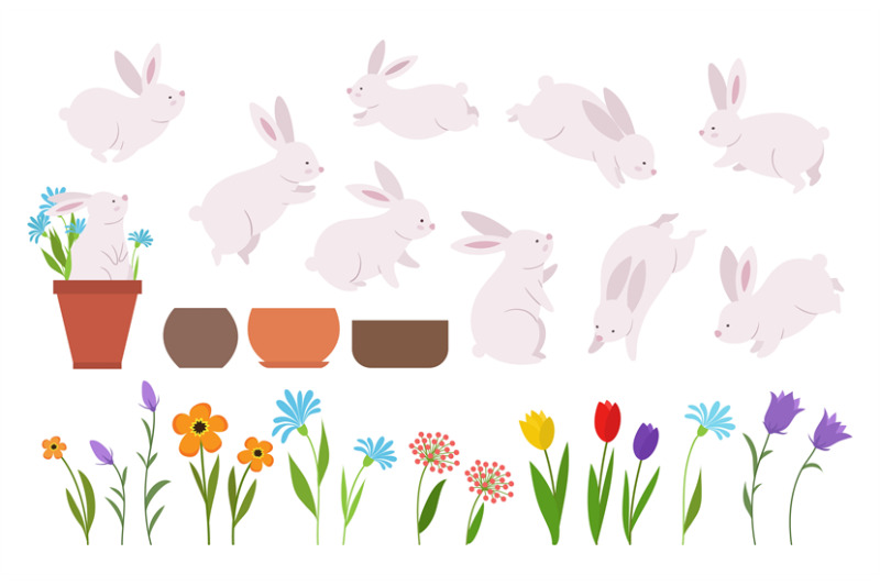 bunnies-with-flowers-cute-bunny-and-wild-flowers-tulips-daisy-gard