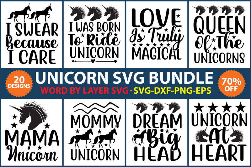 unicorn-t-shirt-designs-unicorn-vector-unicorn-svg-bundle-unicorn-cut