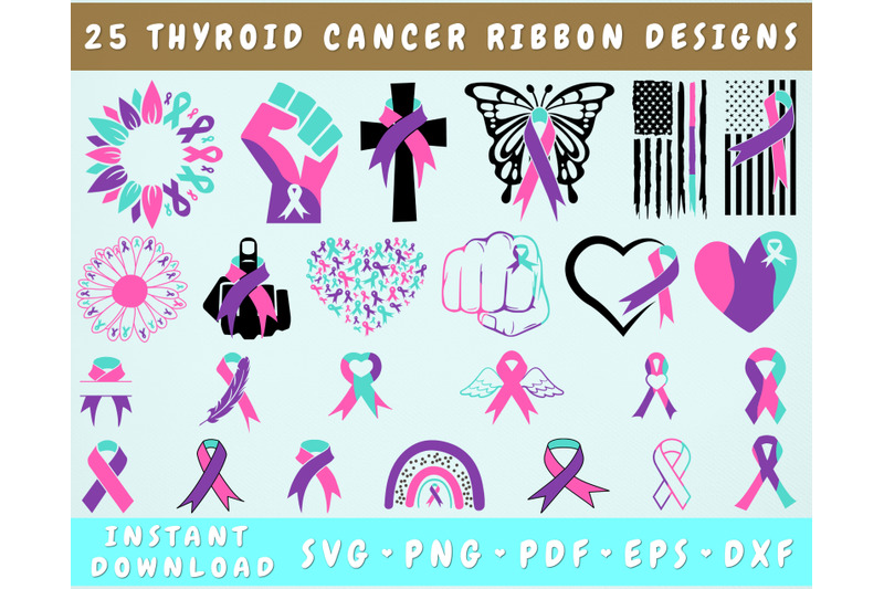 thyroid-cancer-ribbon-svg-bundle-25-designs-thyroid-cancer-clipart