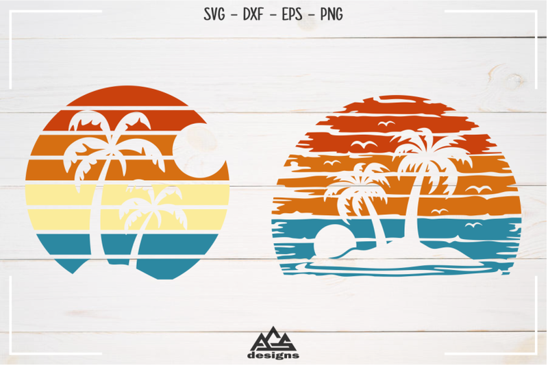 retro-beach-sunset-palm-tree-svg-design