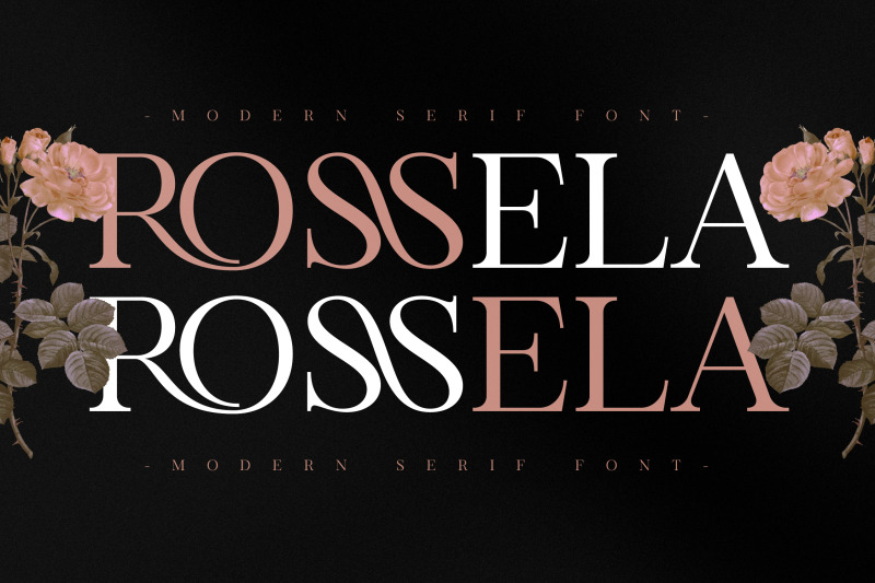 rossela-typeface