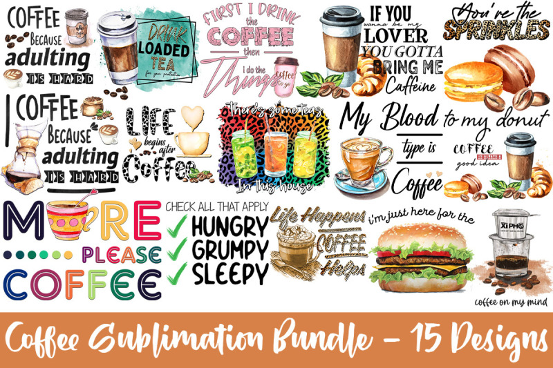 coffee-sayings-sublimation-bundle