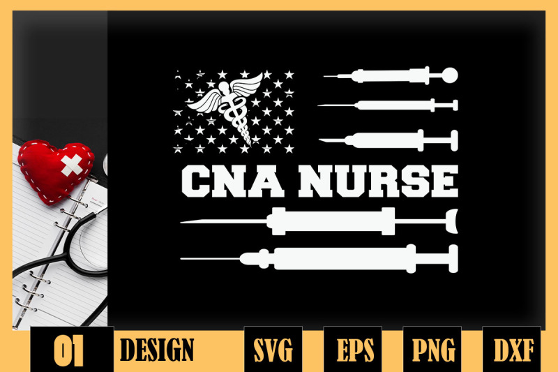 cna-nurse-american-flag