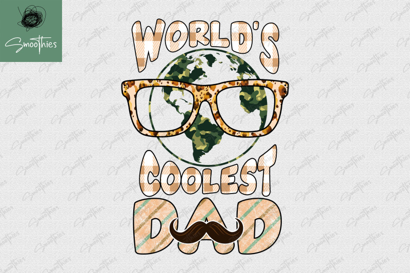 world-039-s-coolest-dad-tshirt-design