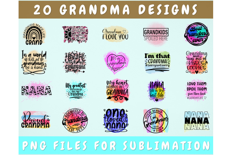 grandma-sublimation-designs-bundle-20-designs-grandma-png-files