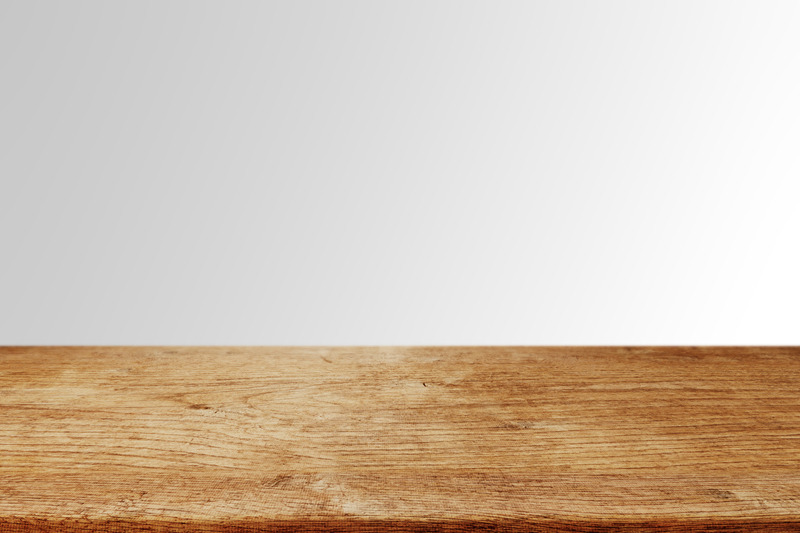 brown-wood-board-empty-table-for-products-display-with-gray-background