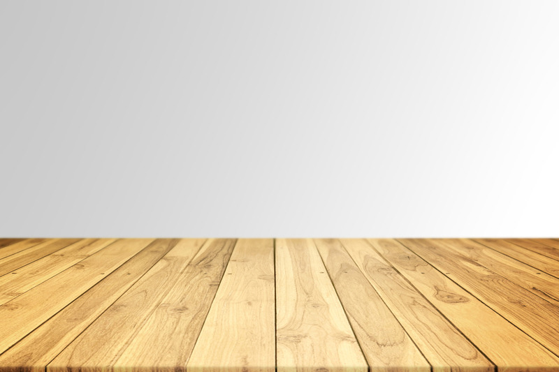 wood-plank-empty-table-for-products-display-with-soft-gray-background
