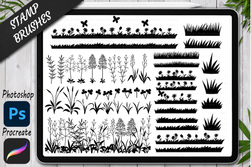 grass-stamps-brushes-for-procreate-and-photoshop-tall-grass-stamps