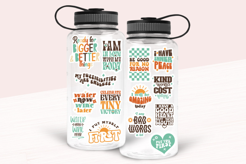 water-bottle-stickers-retro-stickers