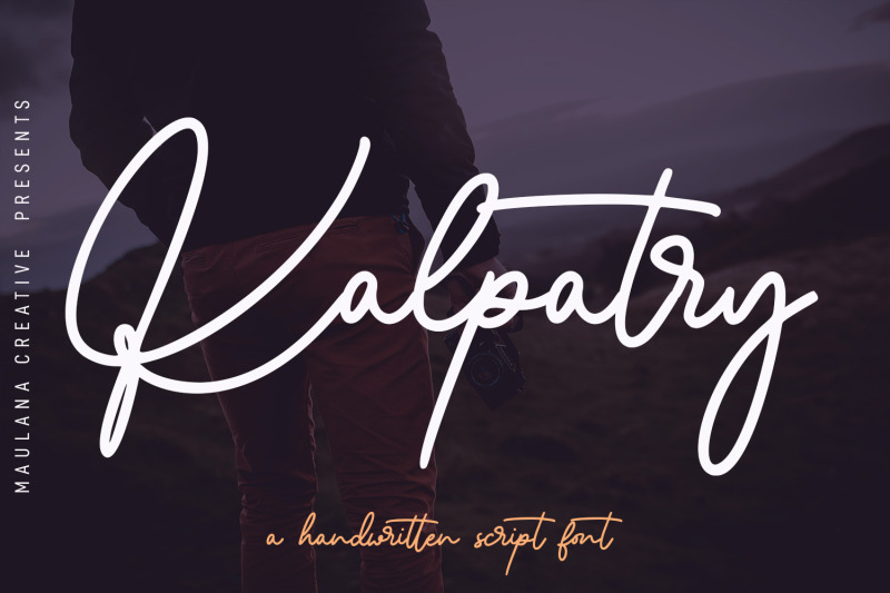 kalpatry-signature-script-font