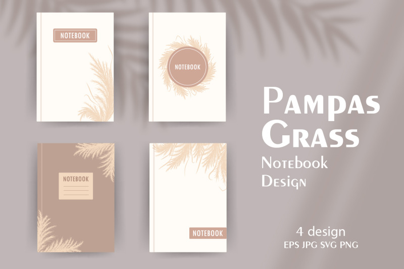 pampas-grass-notebook-design-collection