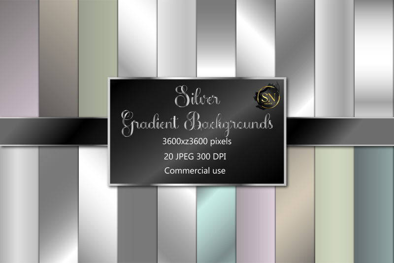 silver-gradients-silver-foil-backgrounds-digital-paper-textures-s