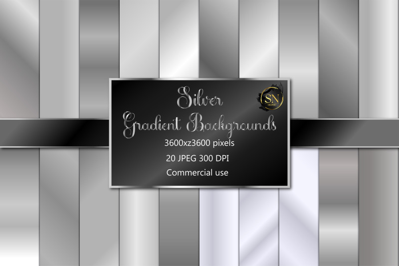 silver-gradients-silver-foil-backgrounds-digital-paper-textures-s