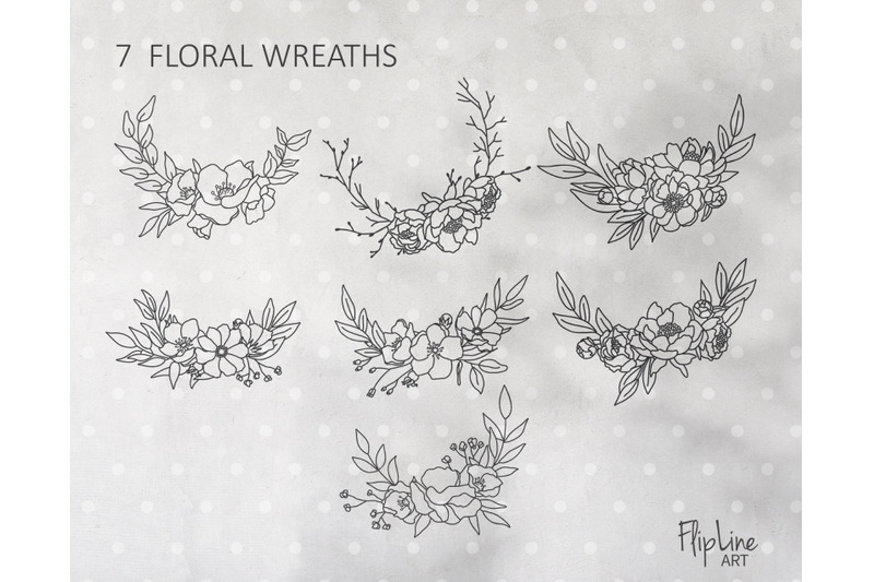 floral-wreath-svg-bundle-monogram-wildflower-clipart