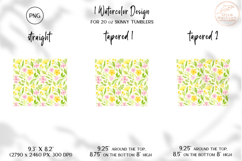 watercolor-floral-tumbler-sublimation-png-spring-summer-tumbler-wrap