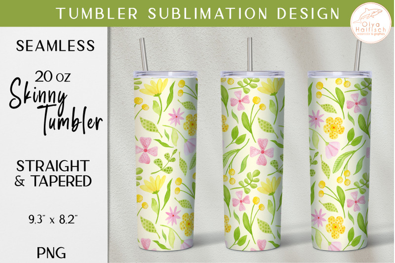 watercolor-floral-tumbler-sublimation-png-spring-summer-tumbler-wrap