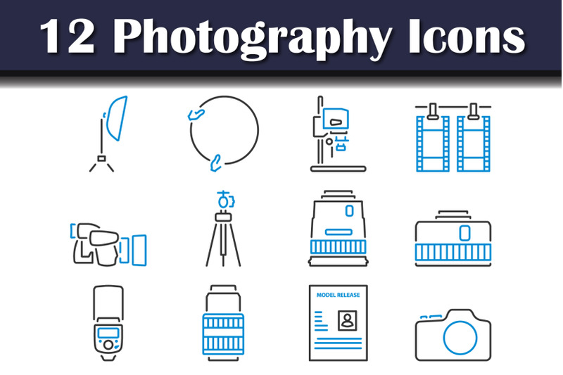 photography-icon-set