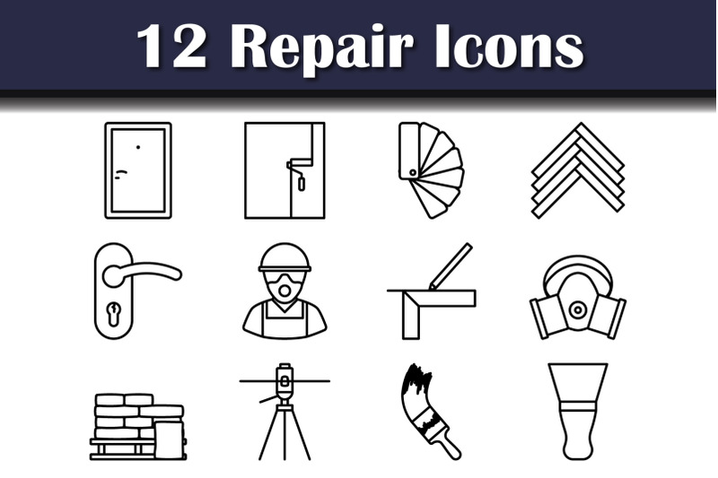 repair-icon-set