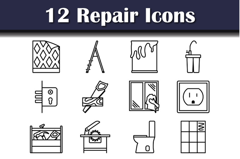 repair-icon-set