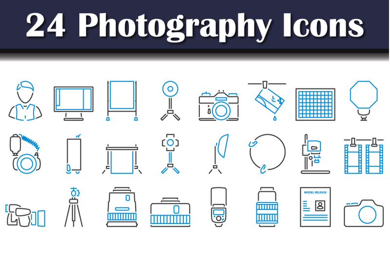 photography-icon-set