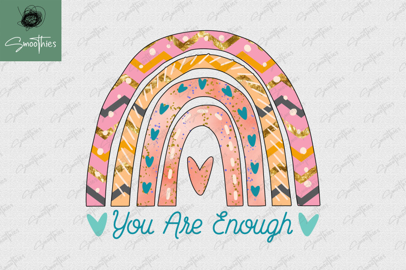 jesus-you-are-enough-rainbow-png