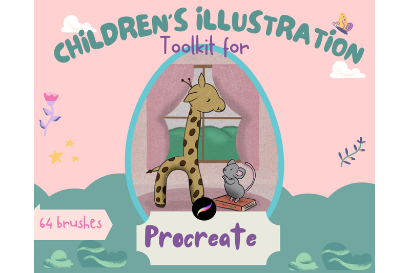 childrens-illustration-toolkit-for-procreate-64-brushes