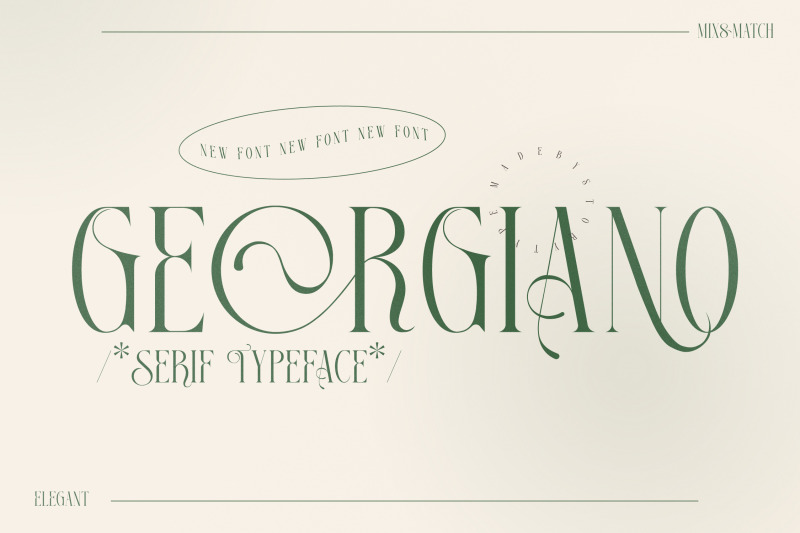 georgiano-typeface