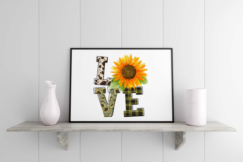 love-sunflower-flower-sublimation