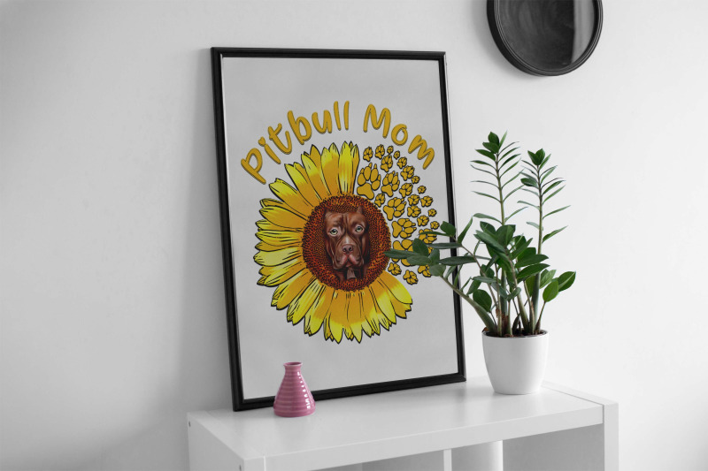 pitbull-mom-sunflower-sublimation