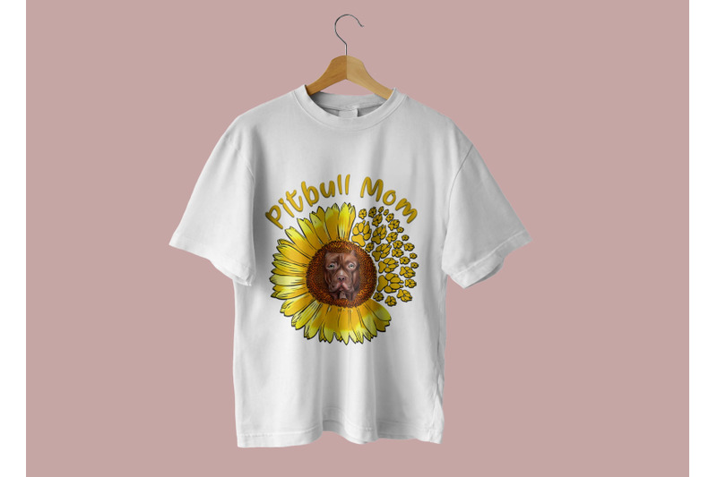 pitbull-mom-sunflower-sublimation