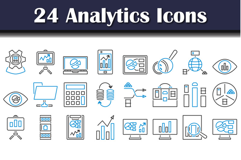 analytics-icon-set