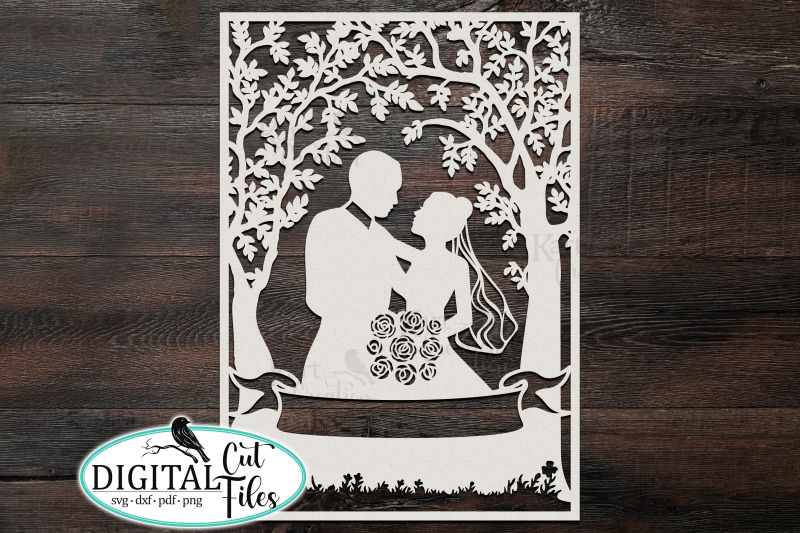 personalization-wedding-couple-frame-svg-dxf-cut-file