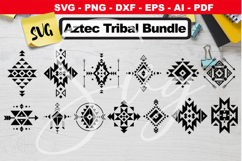 13-aztec-tribal-bundle-svg