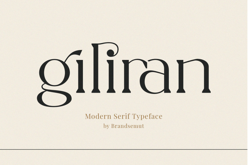 giliran-modern-serif