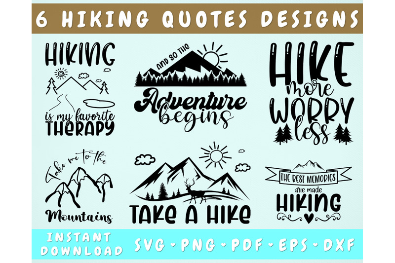 hiking-quotes-svg-bundle-6-designs-hiking-shirt-svg-take-a-hike-svg