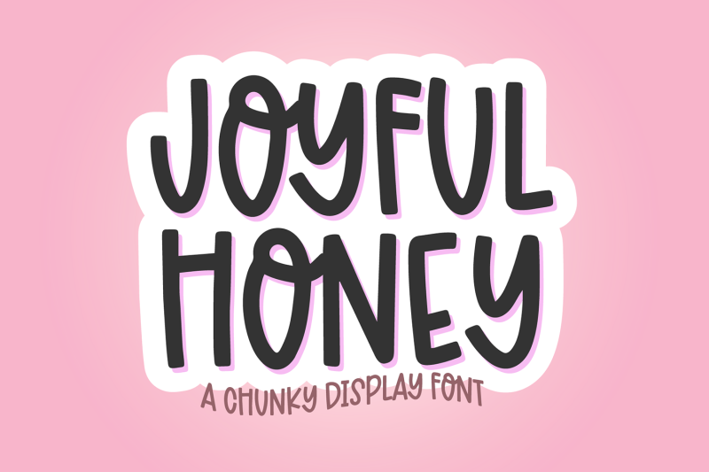 joyful-honey-quirky-display-font