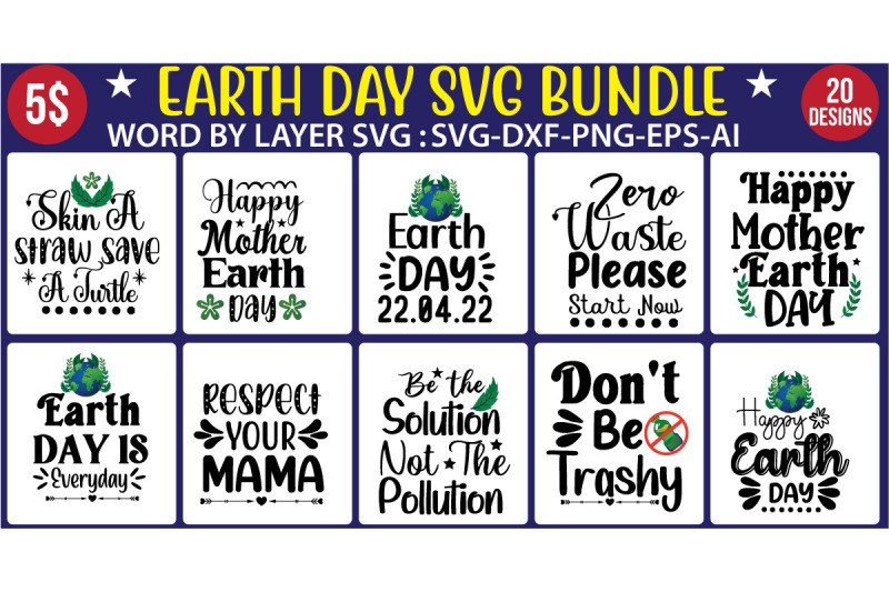 earth-day-svg-design-bundle