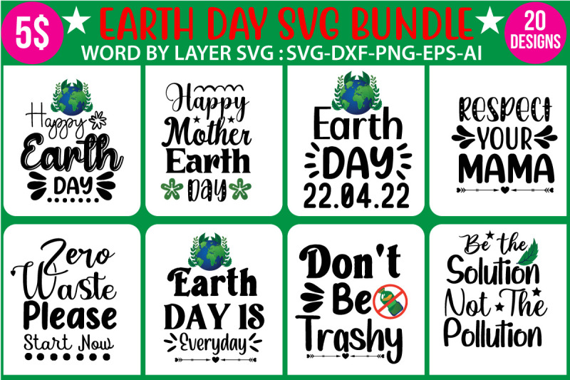 earth-day-svg-design-bundle