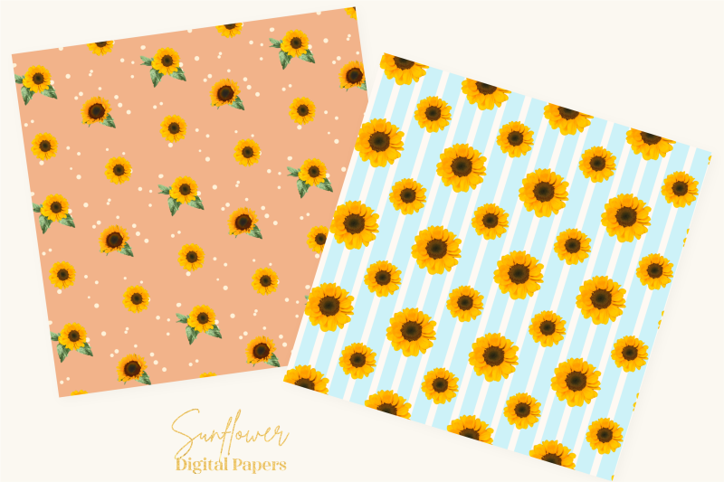summer-sunflower-patterns