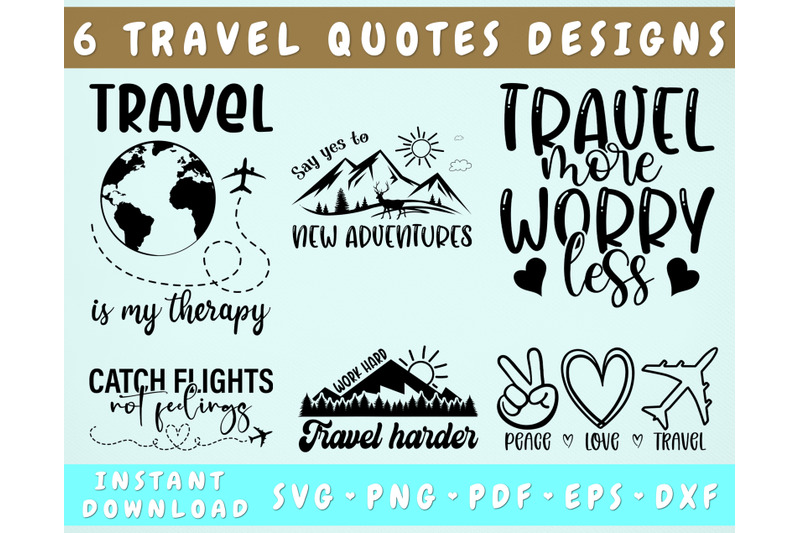 travel-quotes-svg-bundle-6-designs-travel-is-my-therapy-svg-png