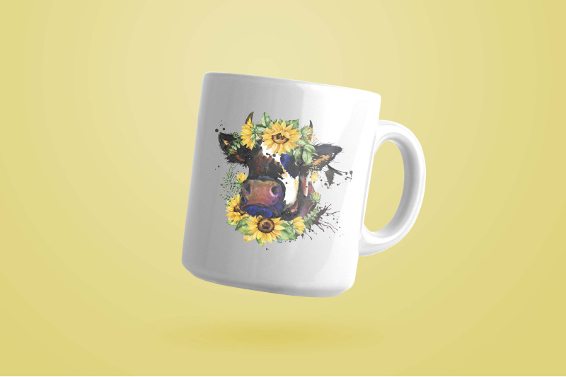 cow-sunflower-monogram-sublimation