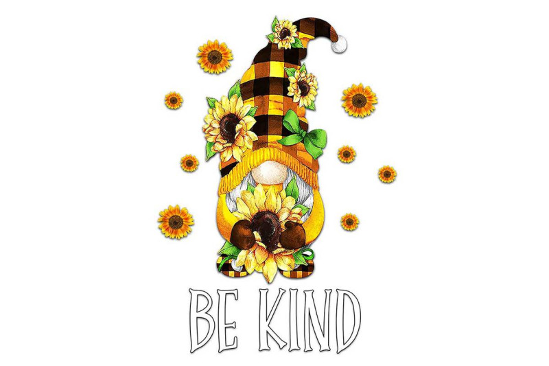 be-kind-gnome-sublimation