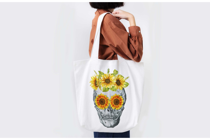 sunflower-skull-sublimation