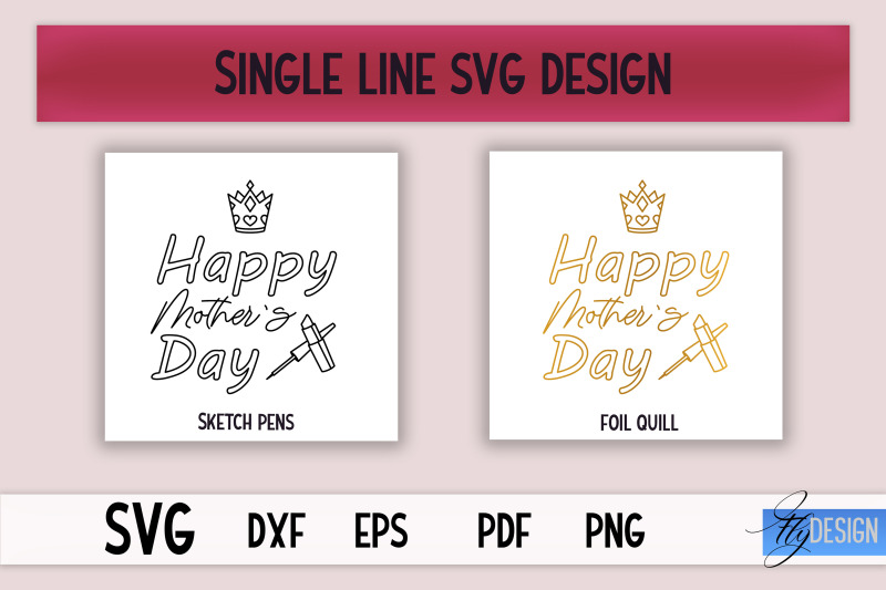 single-line-svg-foil-quill-sayings-engraving-tools
