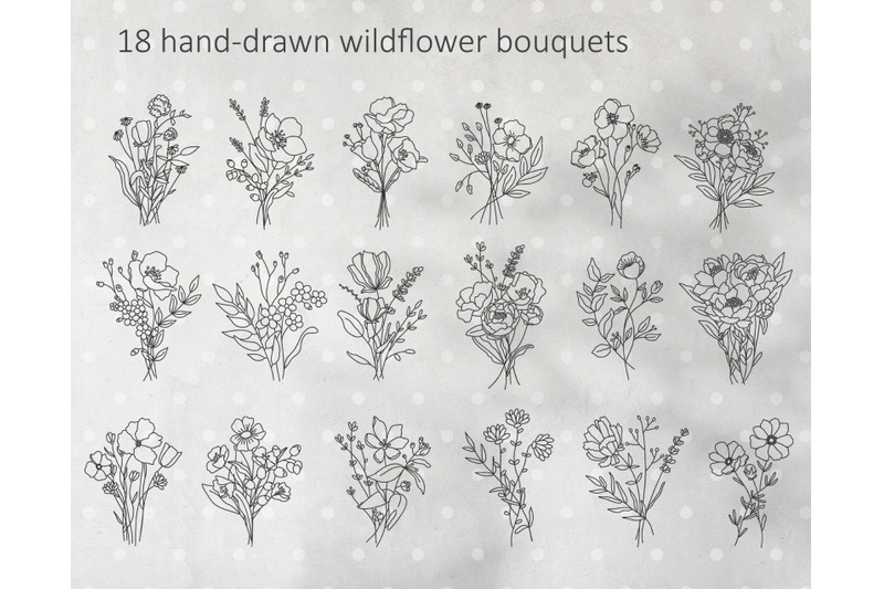 boho-flower-bouquet-svg-amp-png-botanical-clipart-bundle