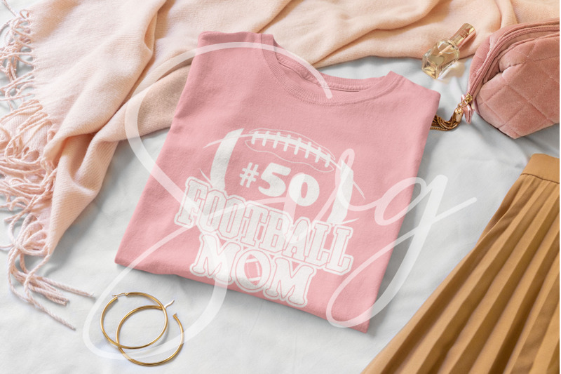 american-football-mom-custom-numbers-svg