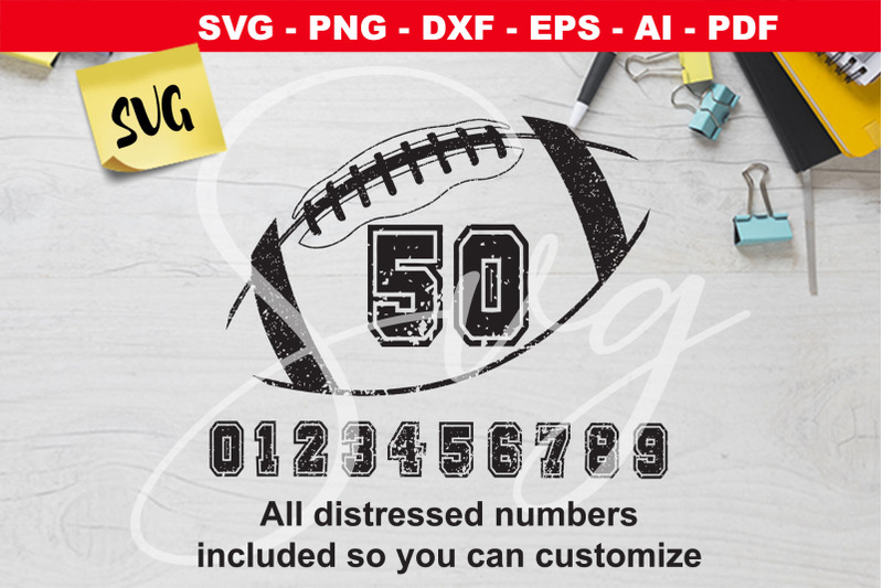 custom-american-football-numbers-svg