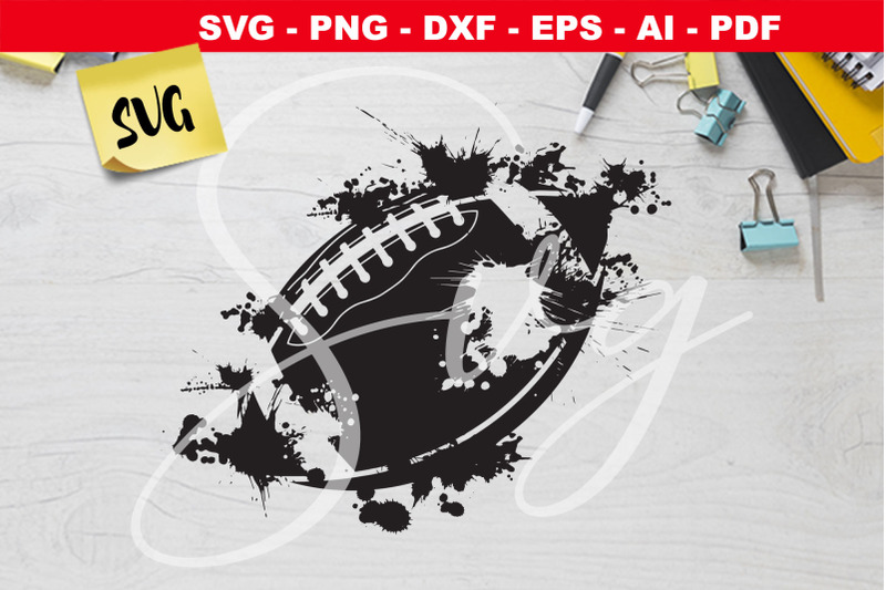 grunge-american-football-paint-splatter-svg