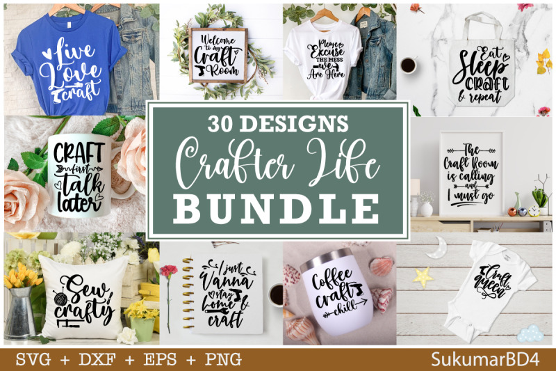 crafter-life-svg-bundle-30-designs-crafter-quotes-svg-crafting-svg